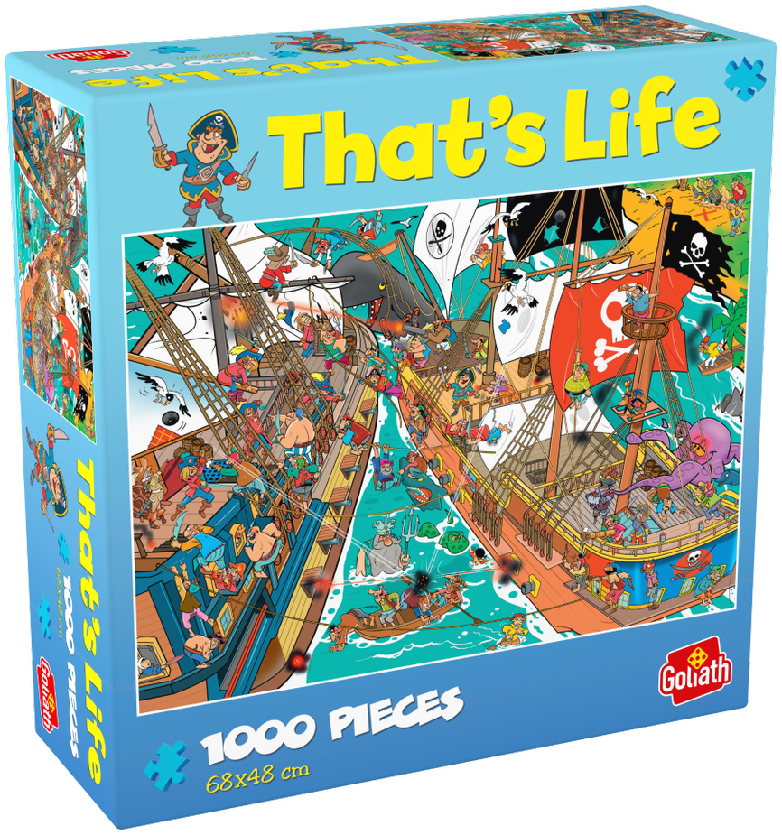 That's life Puzzel Pirate -